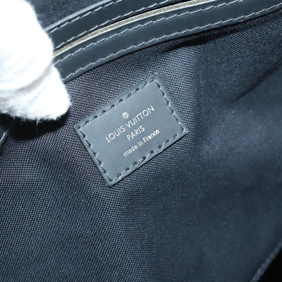 LOUIS VUITTON Damier Cobalt Keepall Bandouliere 55 Boston Bag N41356 Auth 140505