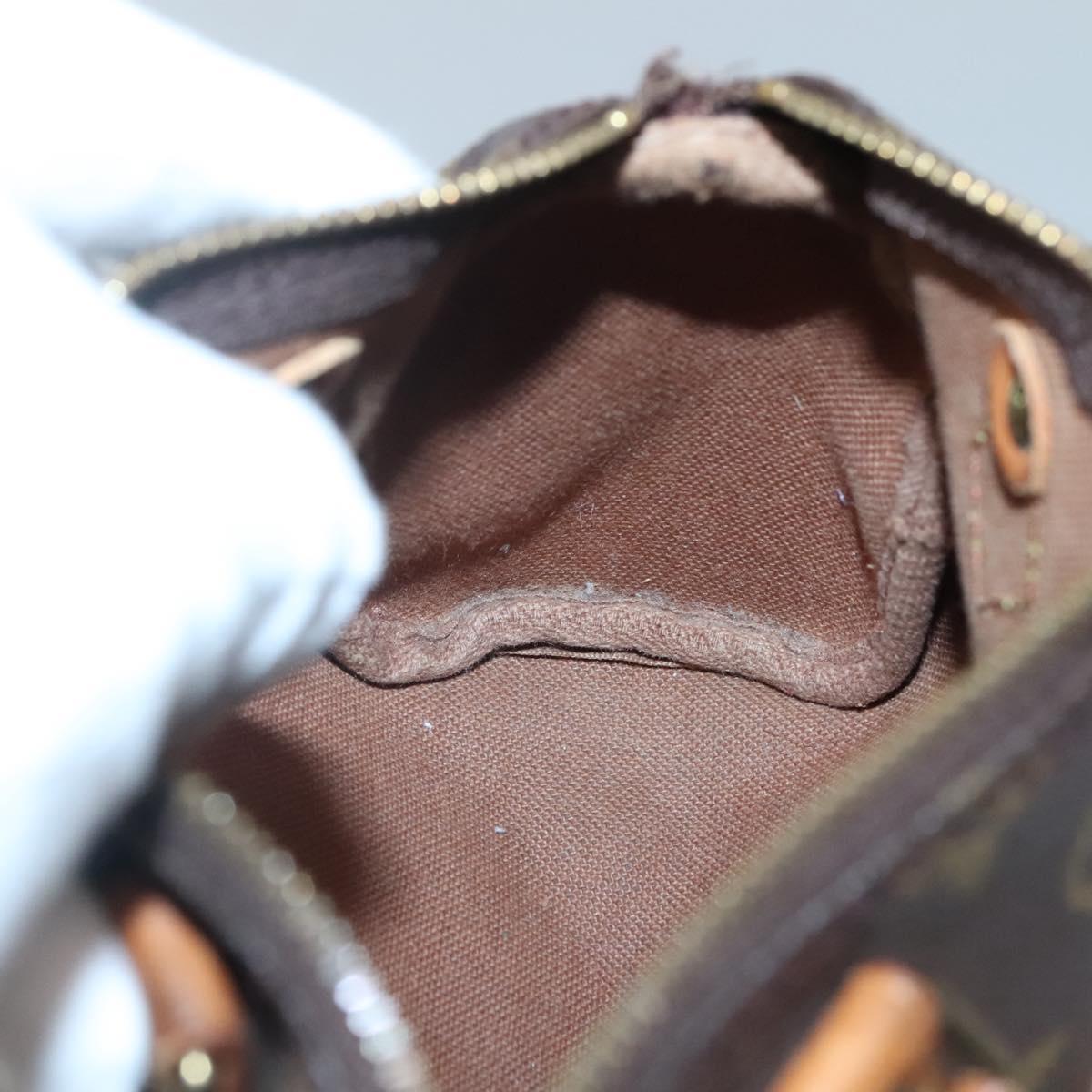 LOUIS VUITTON Monogram Mini Speedy Hand Bag M41534 LV Auth 140507