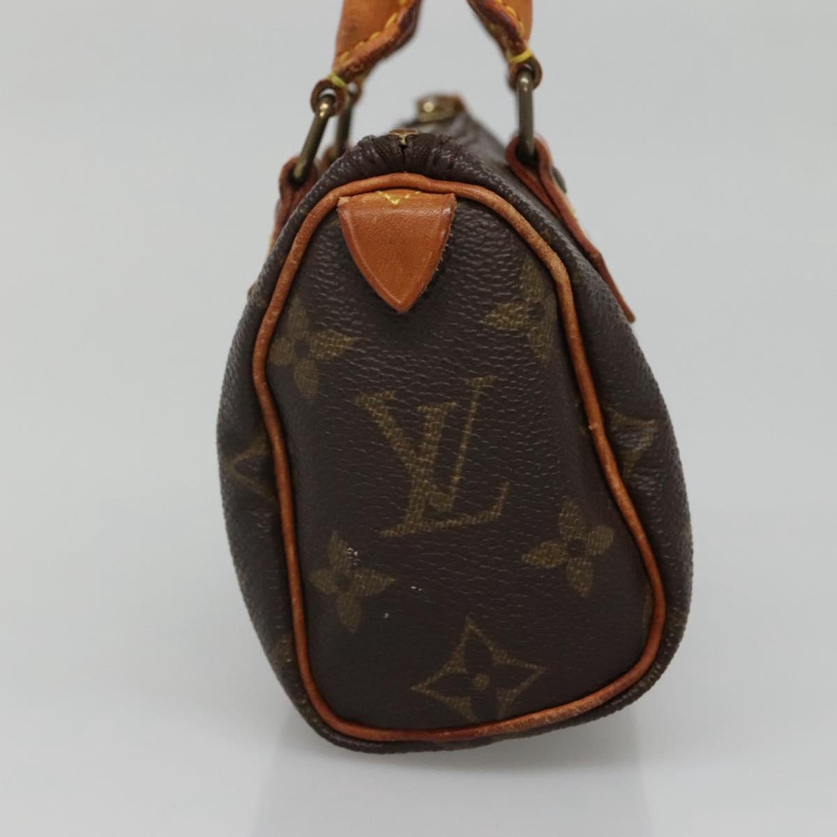 LOUIS VUITTON Monogram Mini Speedy Hand Bag M41534 LV Auth 140507