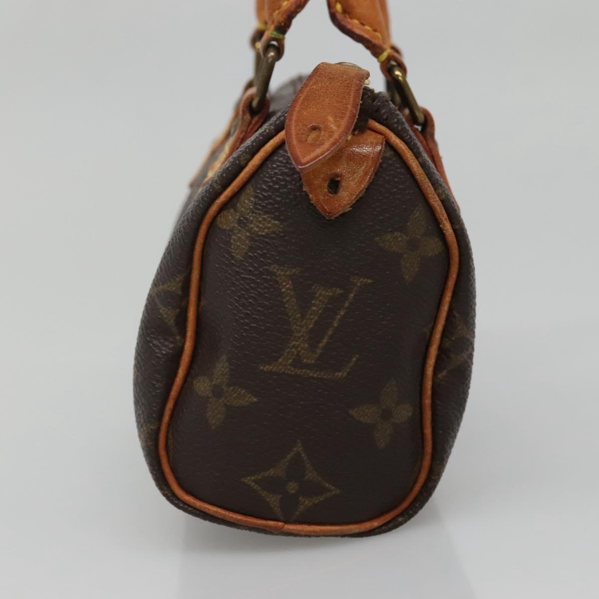 LOUIS VUITTON Monogram Mini Speedy Hand Bag M41534 LV Auth 140507