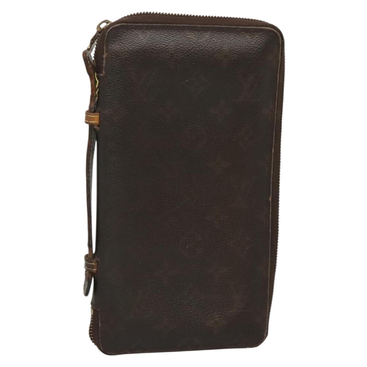 LOUIS VUITTON Monogram Organizer De Voyage Travel Case M60120 LV Auth 140511
