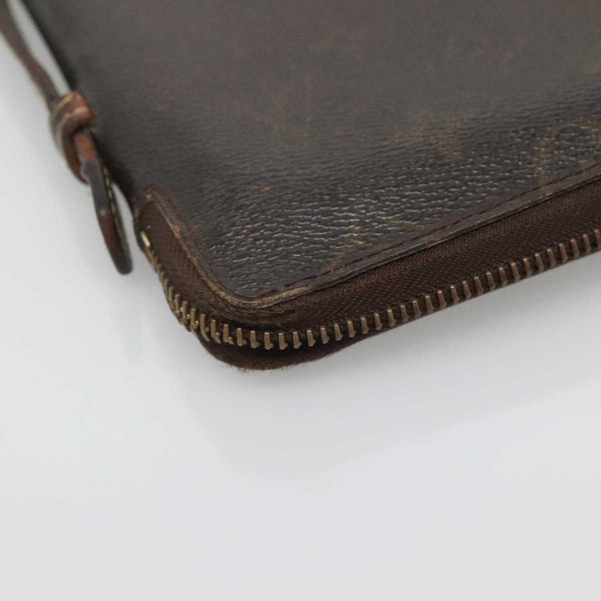 LOUIS VUITTON Monogram Organizer De Voyage Travel Case M60120 LV Auth 140511