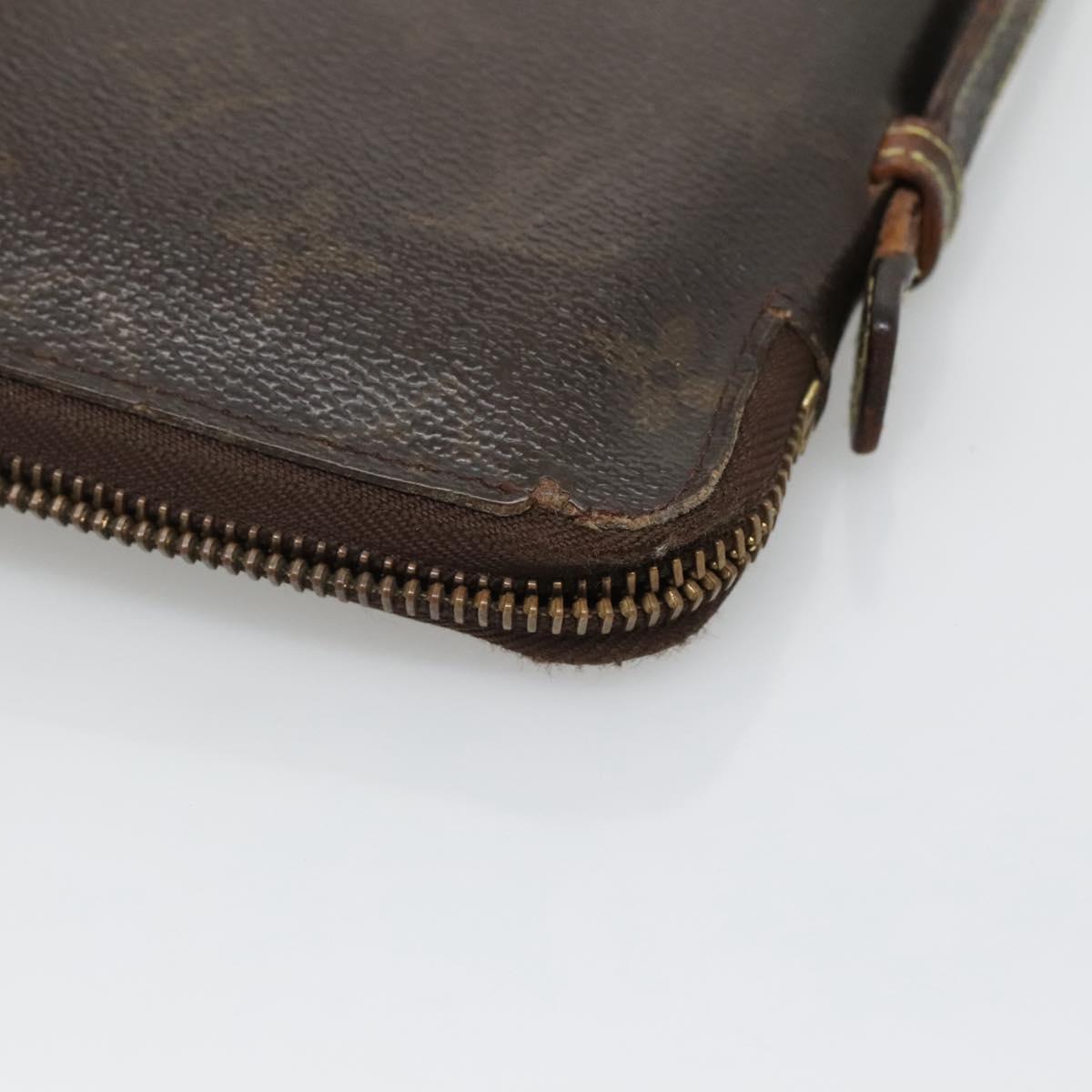 LOUIS VUITTON Monogram Organizer De Voyage Travel Case M60120 LV Auth 140511