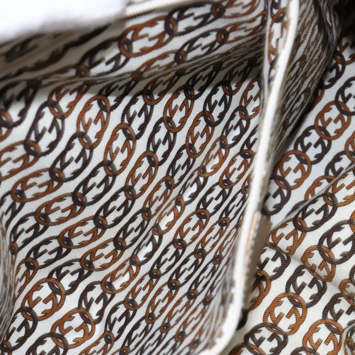 GUCCI GG Canvas Tote Bag Beige Gold 163805 Auth 140537