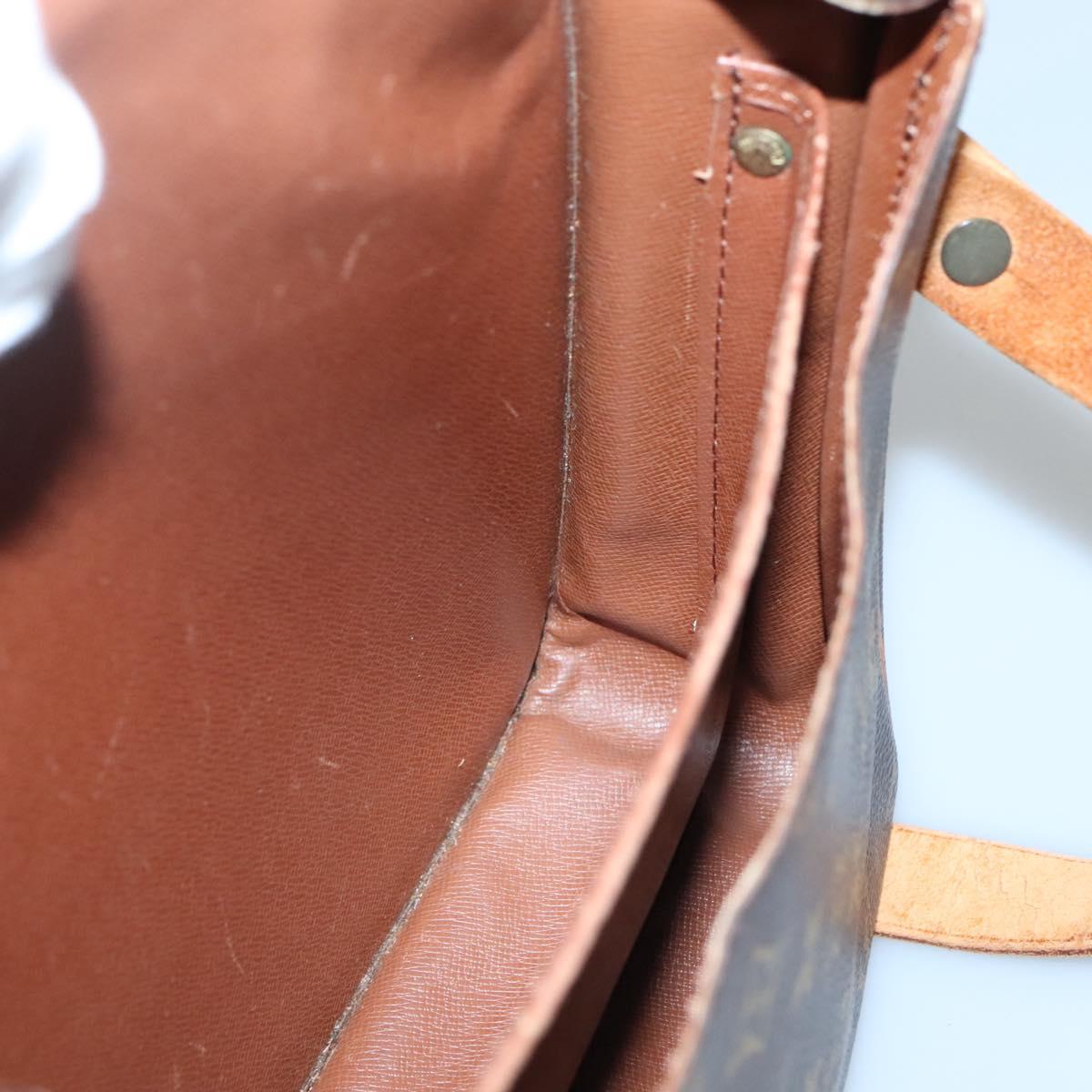LOUIS VUITTON Monogram Cartouchiere GM Shoulder Bag M51252 LV Auth 140550