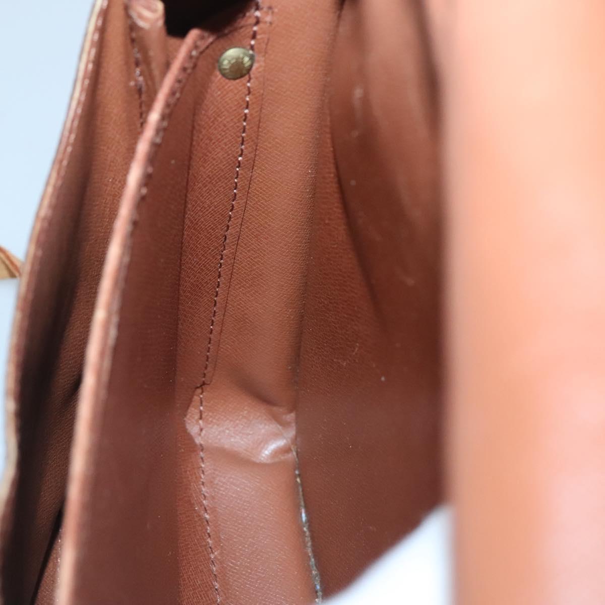 LOUIS VUITTON Monogram Cartouchiere GM Shoulder Bag M51252 LV Auth 140550