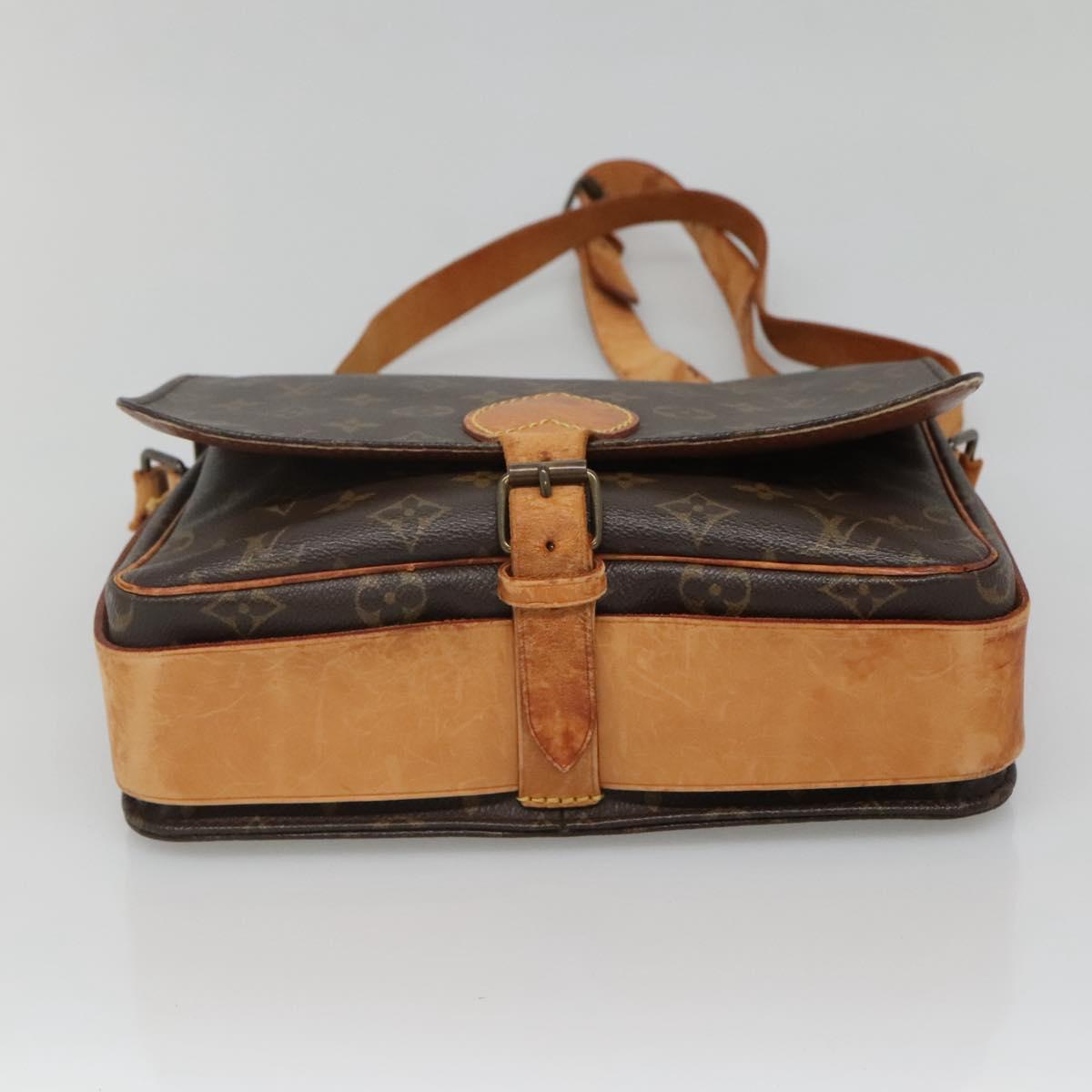 LOUIS VUITTON Monogram Cartouchiere GM Shoulder Bag M51252 LV Auth 140550