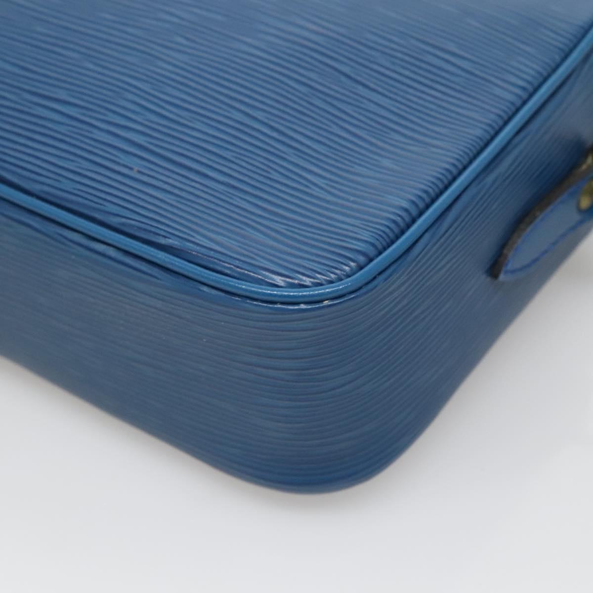 LOUIS VUITTON Epi Trocadero 23 Shoulder Bag Blue M52305 LV Auth 140559