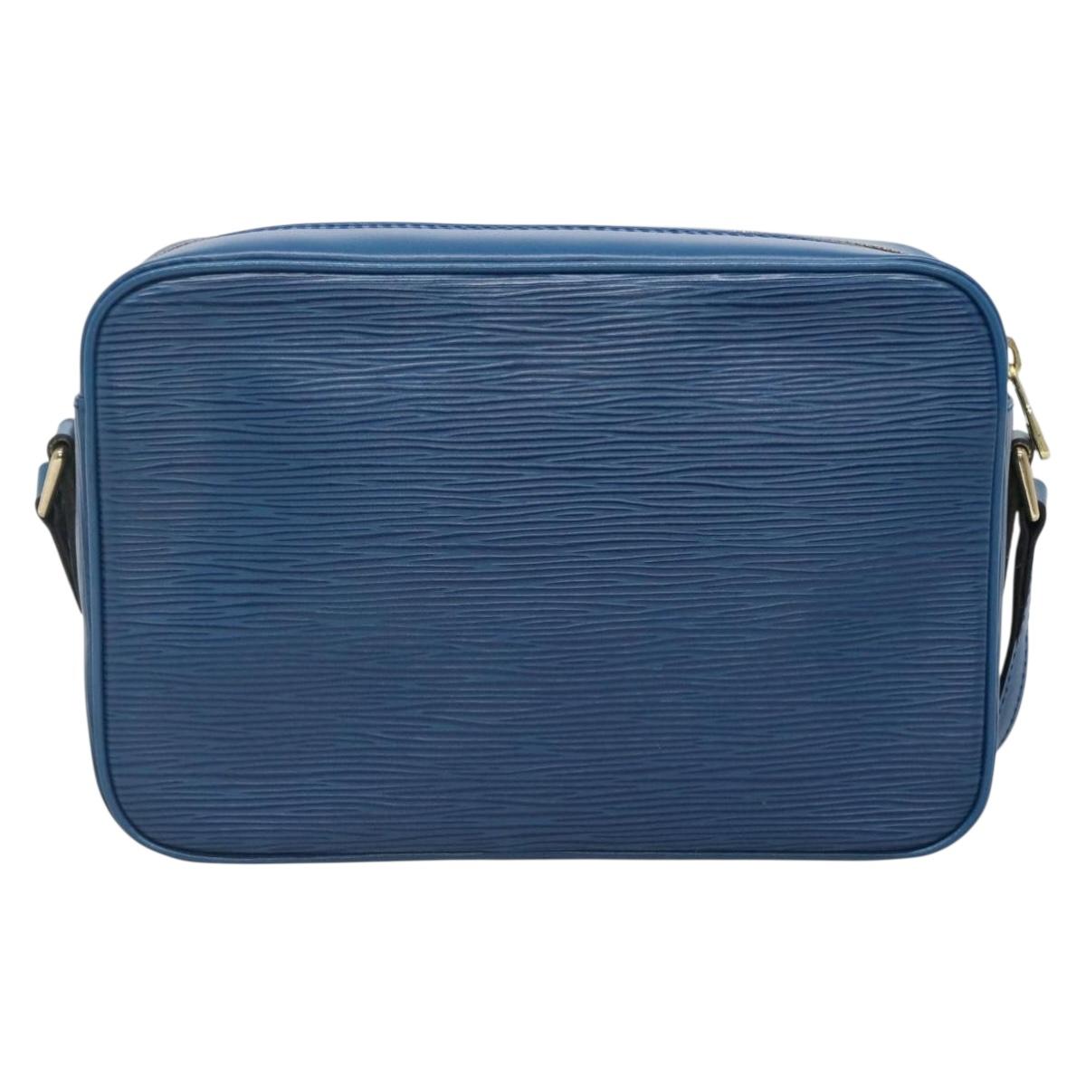 LOUIS VUITTON Epi Trocadero 23 Shoulder Bag Blue M52305 LV Auth 140559
