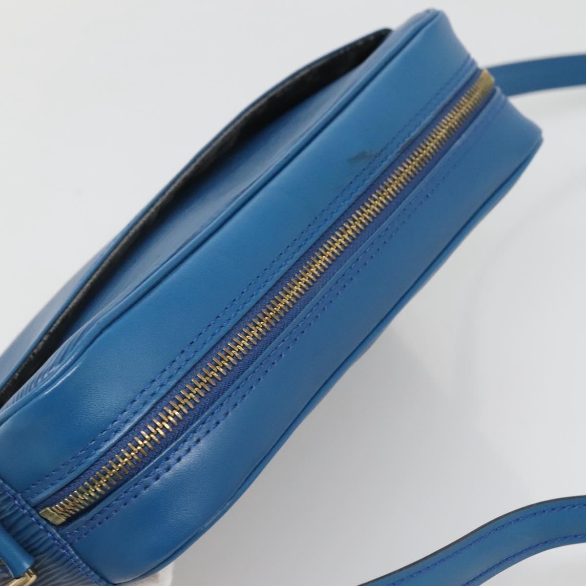 LOUIS VUITTON Epi Trocadero 23 Shoulder Bag Blue M52305 LV Auth 140559