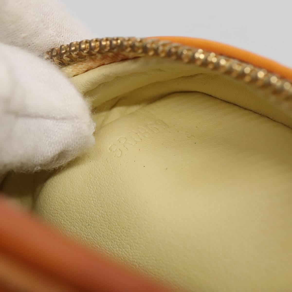 LOUIS VUITTON Monogram Vernis Wooster Bag Lime Yellow M91075 LV Auth 140562