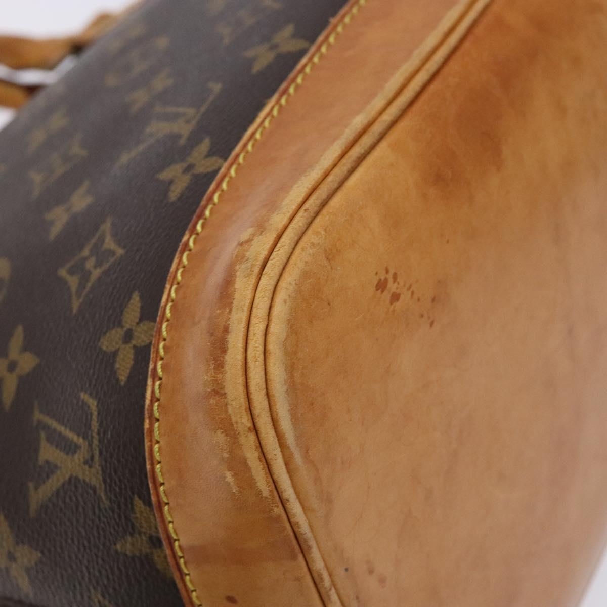 LOUIS VUITTON Monogram Alma Hand Bag M51130 LV Auth 140567