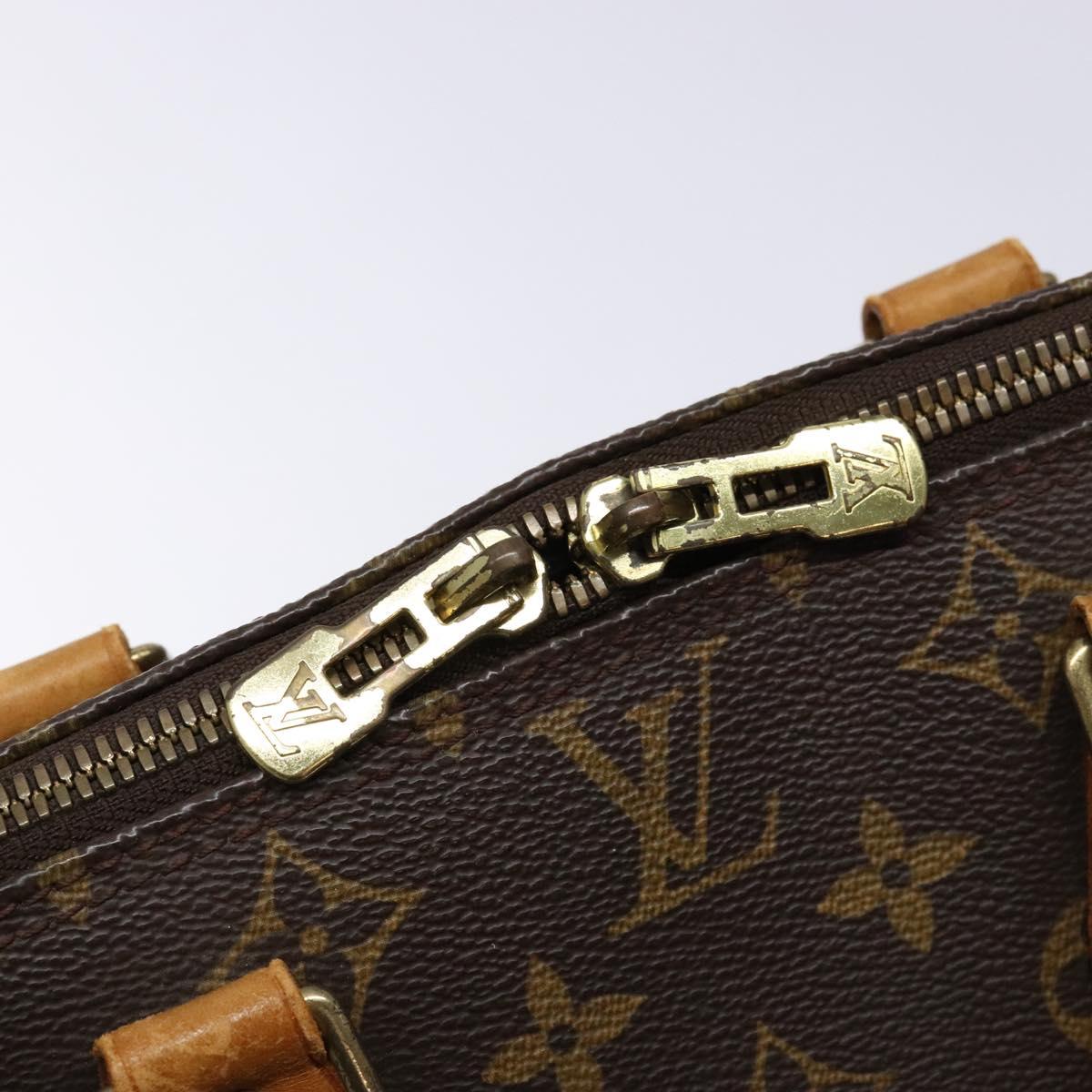 LOUIS VUITTON Monogram Alma Hand Bag M51130 LV Auth 140567