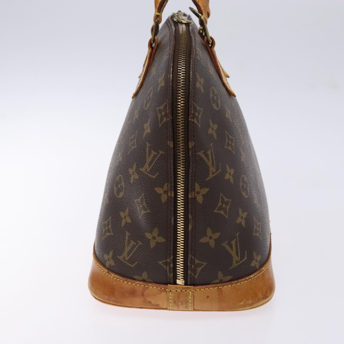 LOUIS VUITTON Monogram Alma Hand Bag M51130 LV Auth 140567