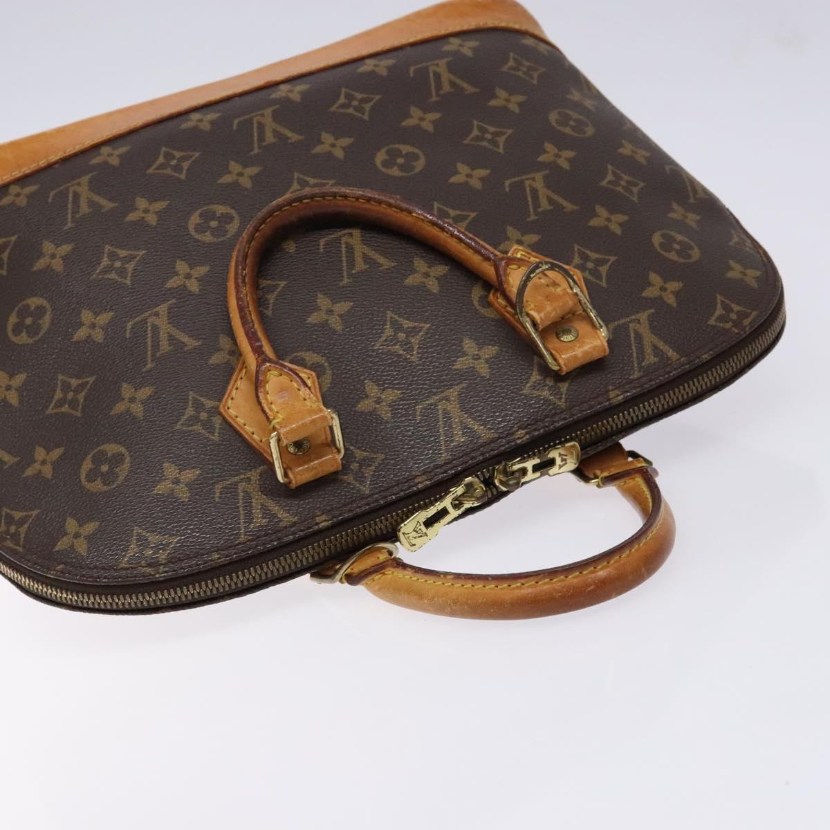 LOUIS VUITTON Monogram Alma Hand Bag M51130 LV Auth 140567