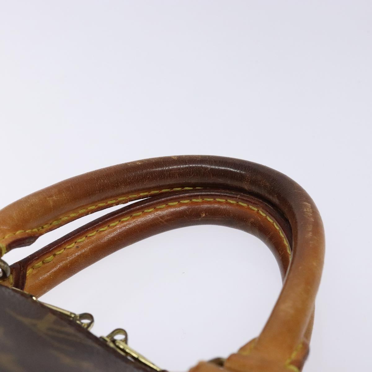 LOUIS VUITTON Monogram Alma Hand Bag M51130 LV Auth 140567
