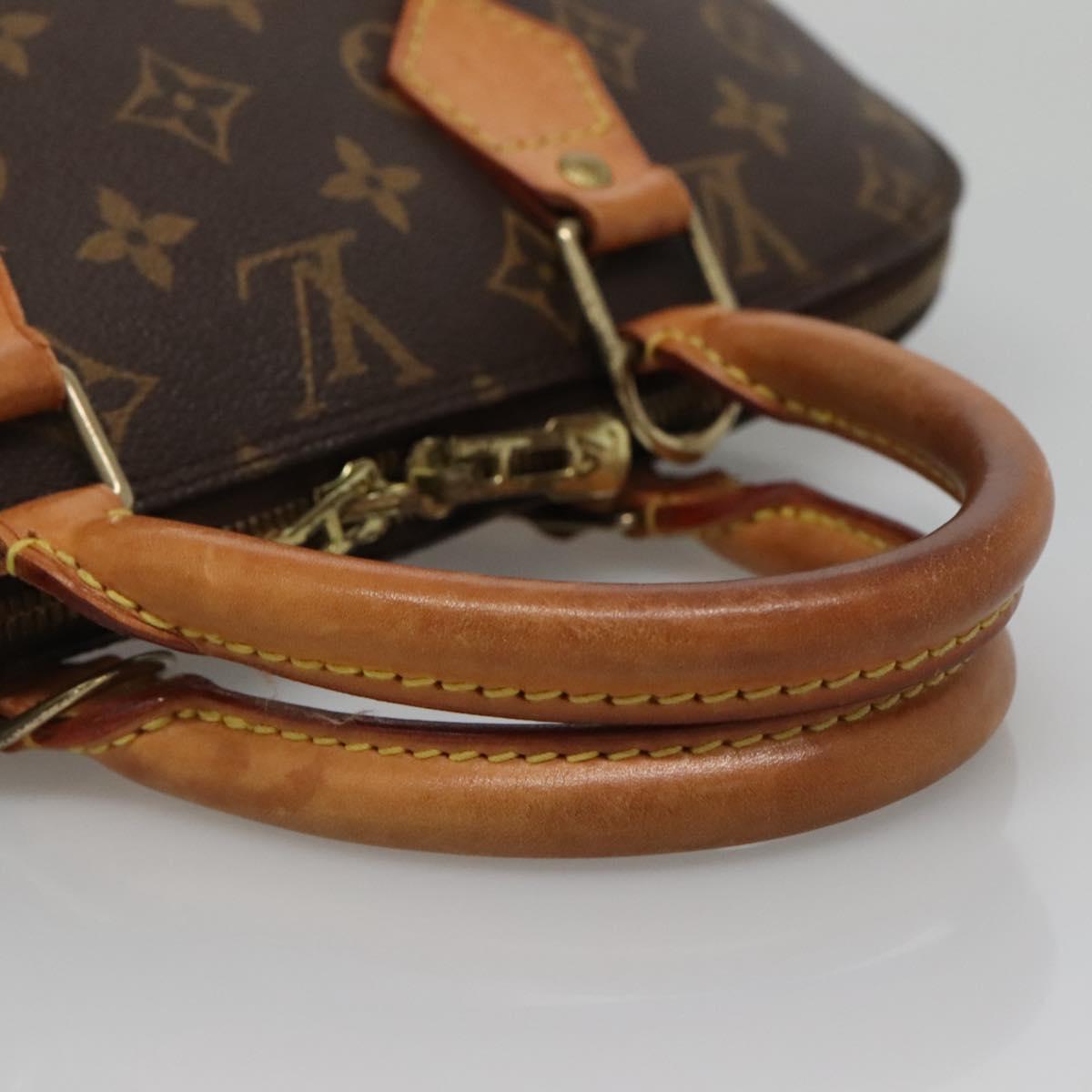 LOUIS VUITTON Monogram Alma Hand Bag M51130 LV Auth 140568