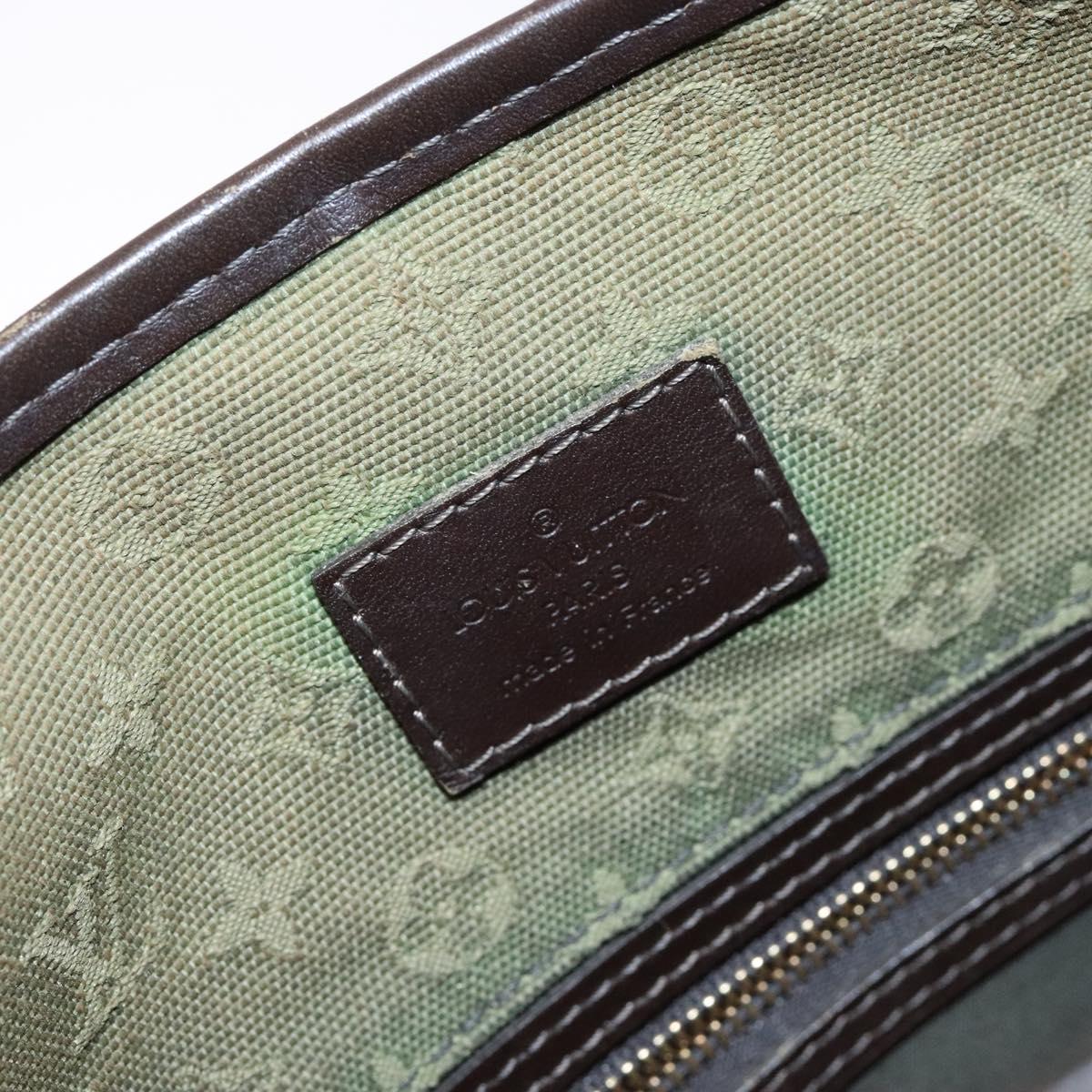 LOUIS VUITTON Monogram Mini Besace Mary Kate Bag TST Khaki M92322 LV Auth 140570