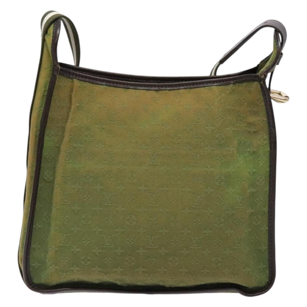 LOUIS VUITTON Monogram Mini Besace Mary Kate Bag TST Khaki M92322 LV Auth 140570