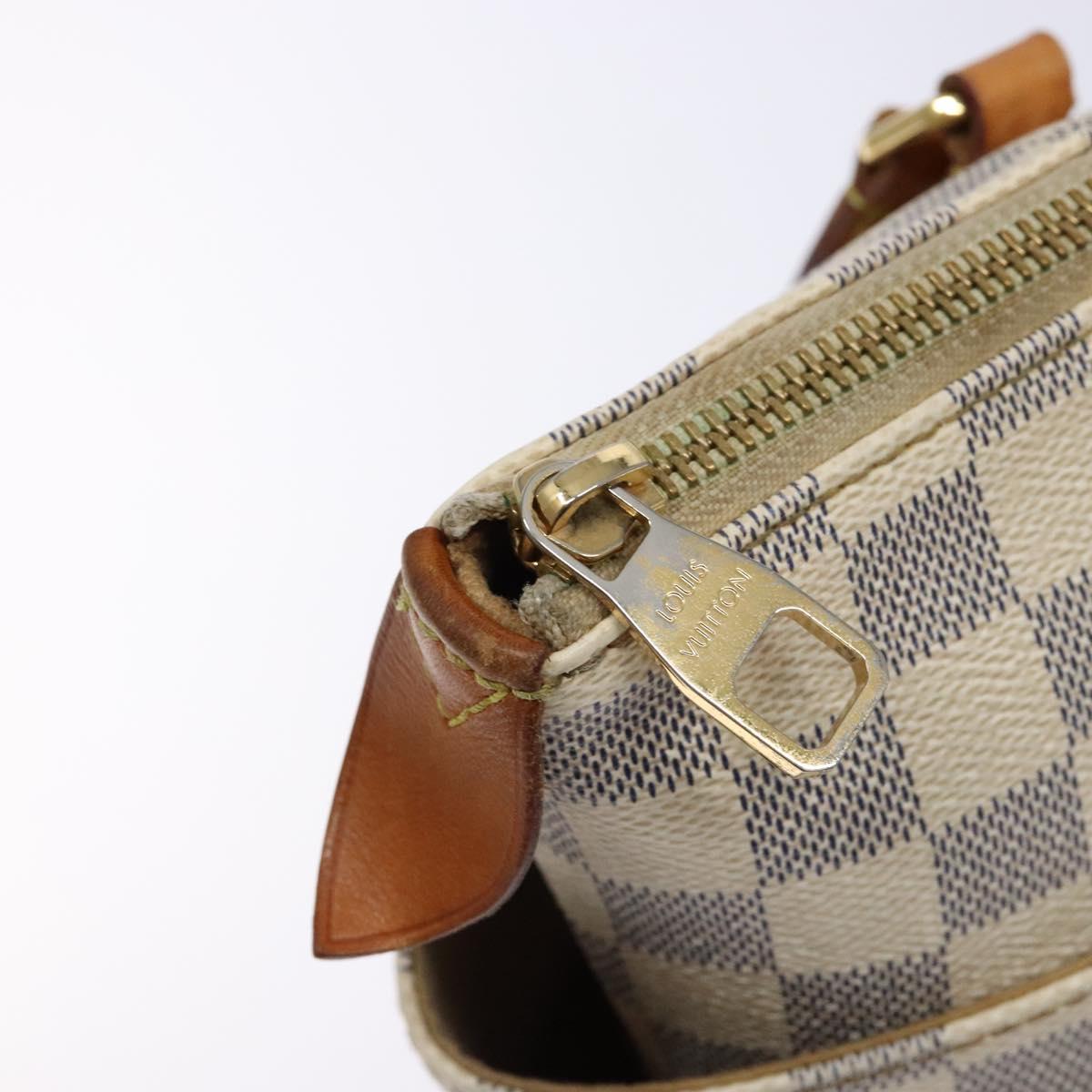 LOUIS VUITTON Damier Azur Totally PM Tote Bag N51261 LV Auth 140571