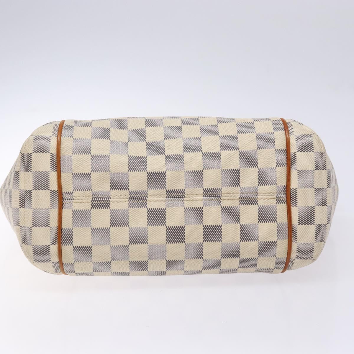 LOUIS VUITTON Damier Azur Totally PM Tote Bag N51261 LV Auth 140571