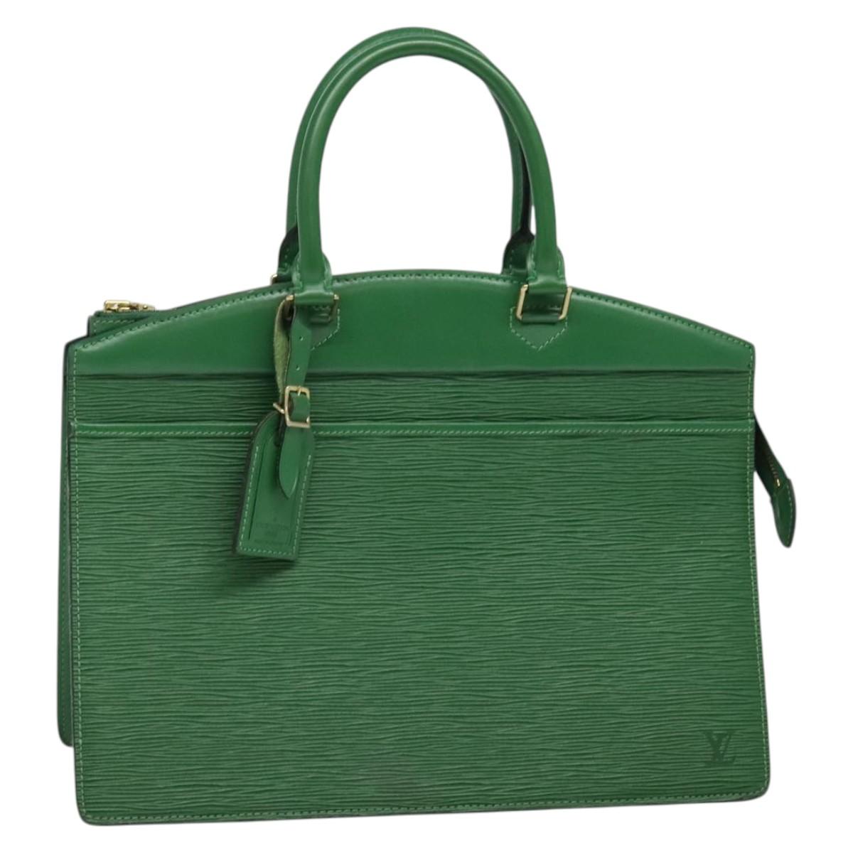 LOUIS VUITTON Epi Riviera Hand Bag Green M48184 LV Auth 140572