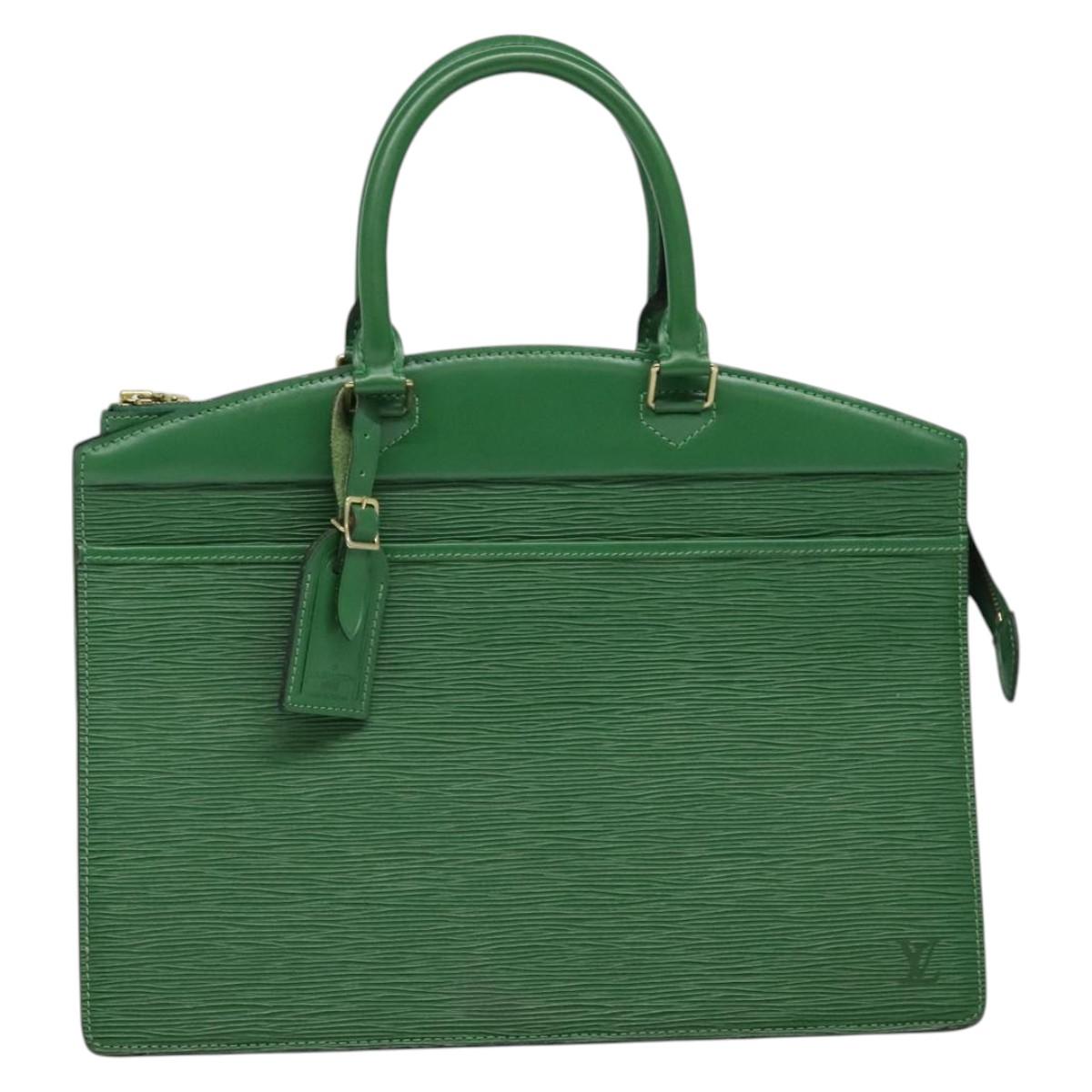 LOUIS VUITTON Epi Riviera Hand Bag Green M48184 LV Auth 140572
