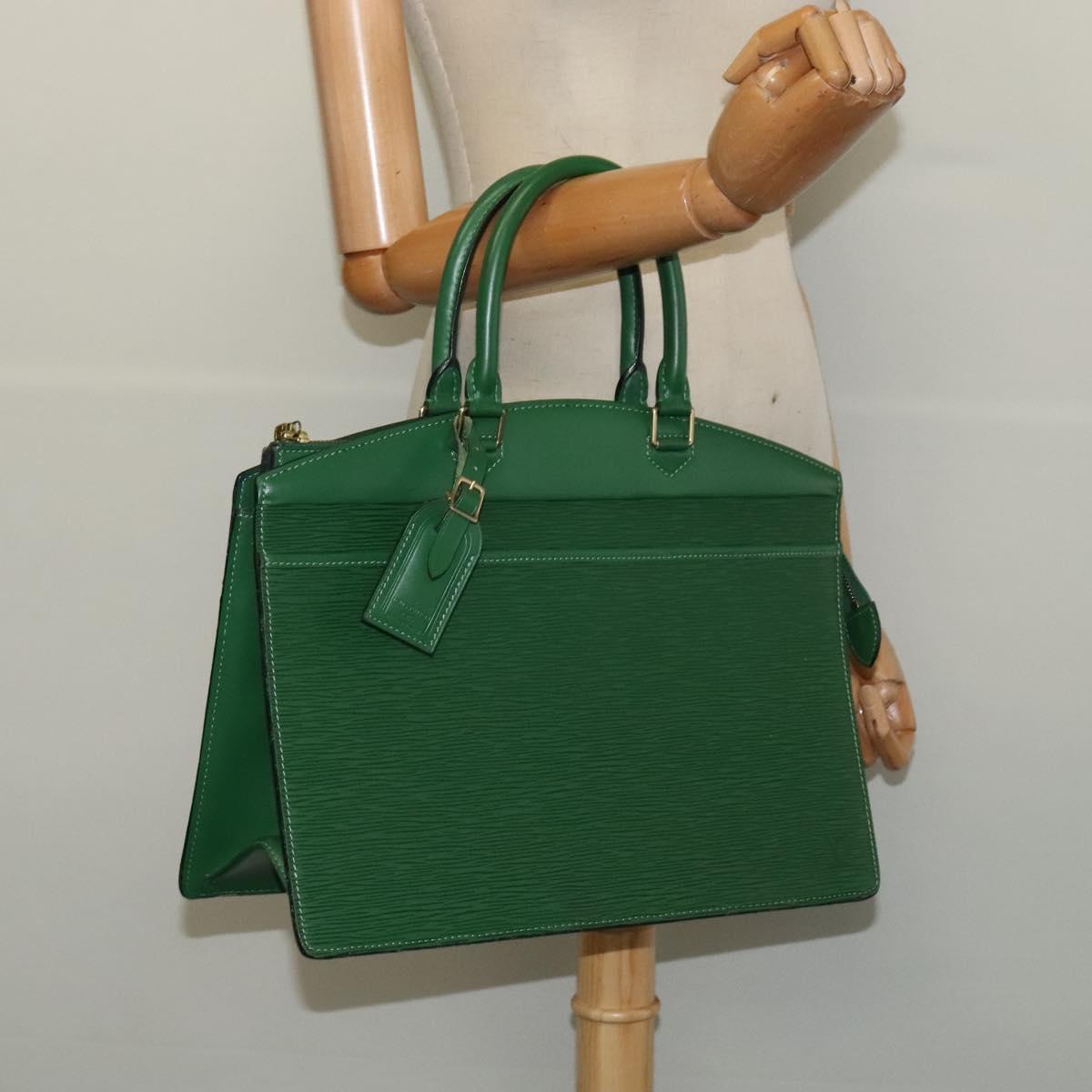LOUIS VUITTON Epi Riviera Hand Bag Green M48184 LV Auth 140572