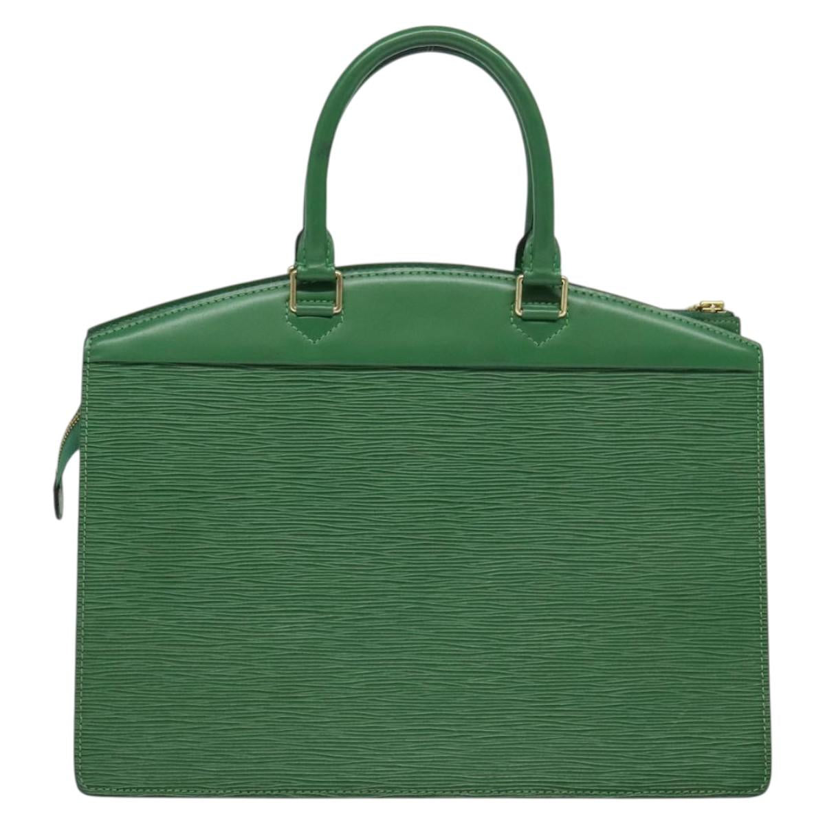 LOUIS VUITTON Epi Riviera Hand Bag Green M48184 LV Auth 140572