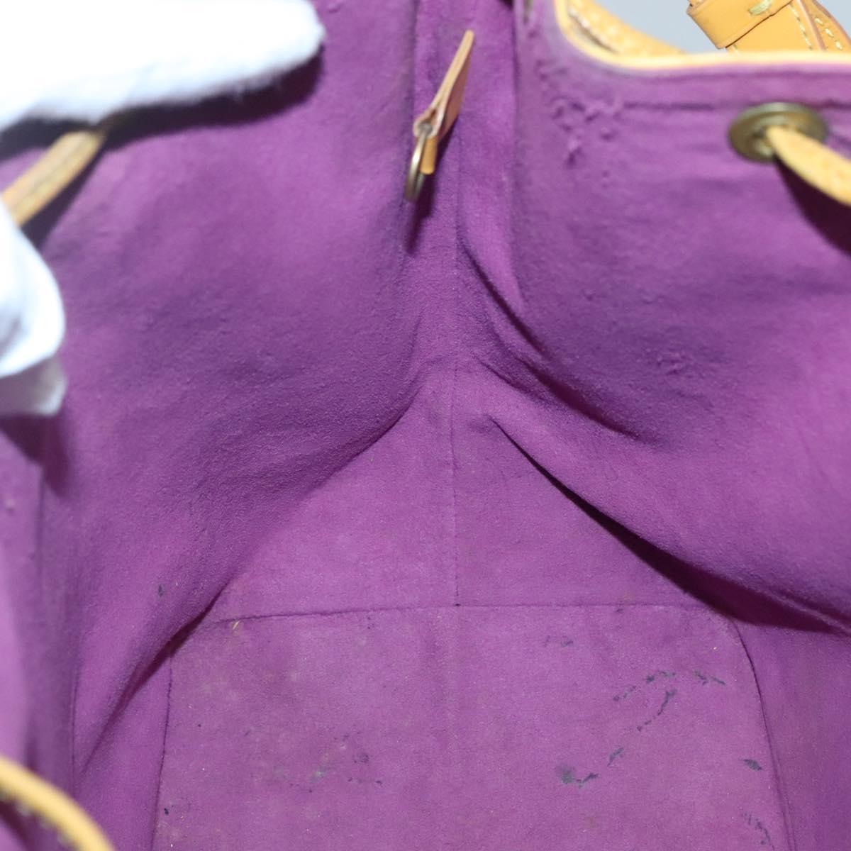 LOUIS VUITTON Epi Petit Noe Shoulder Bag Yellow M44109 LV Auth 140573