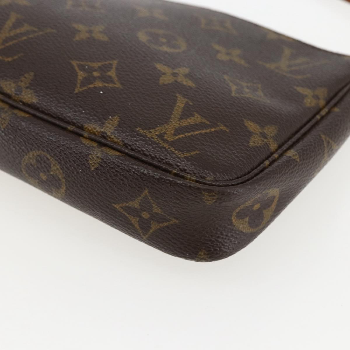LOUIS VUITTON Monogram Pochette Accessoires Pouch M51980 LV Auth 140577