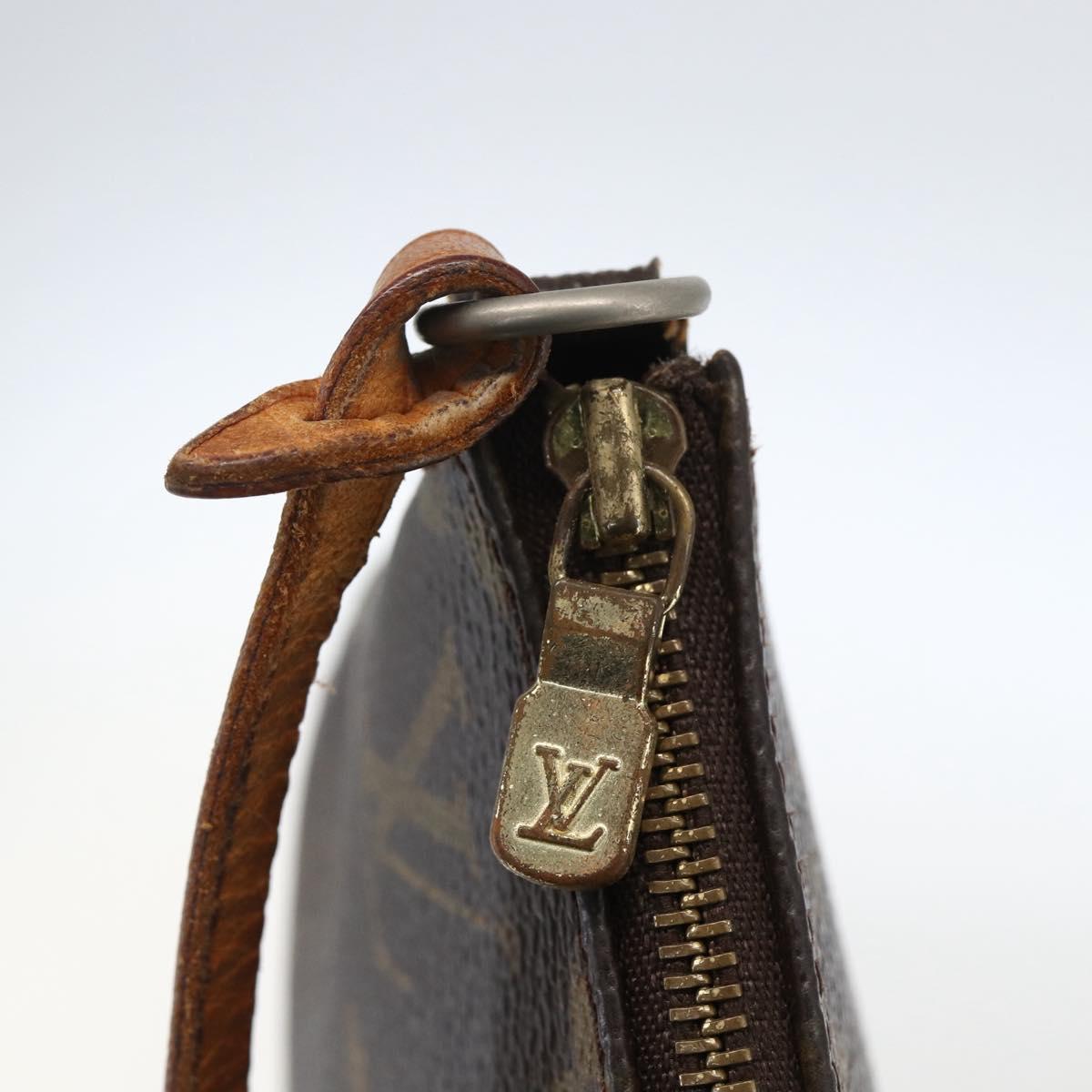 LOUIS VUITTON Monogram Pochette Accessoires Pouch M51980 LV Auth 140577