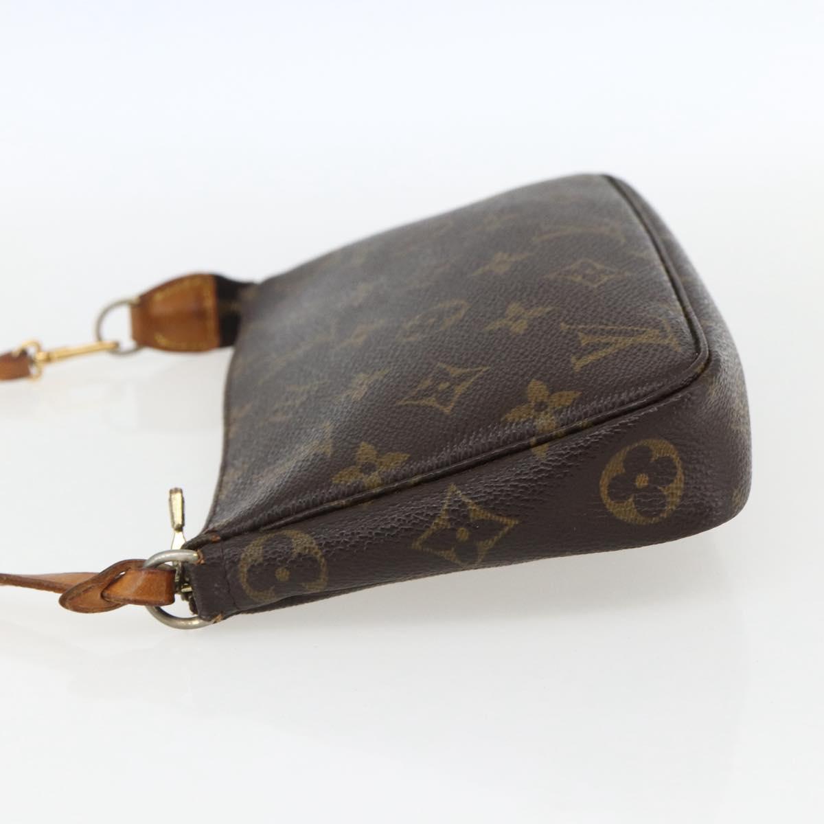 LOUIS VUITTON Monogram Pochette Accessoires Pouch M51980 LV Auth 140577