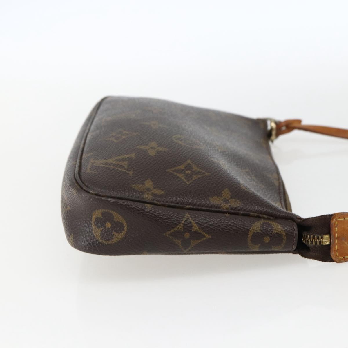 LOUIS VUITTON Monogram Pochette Accessoires Pouch M51980 LV Auth 140577