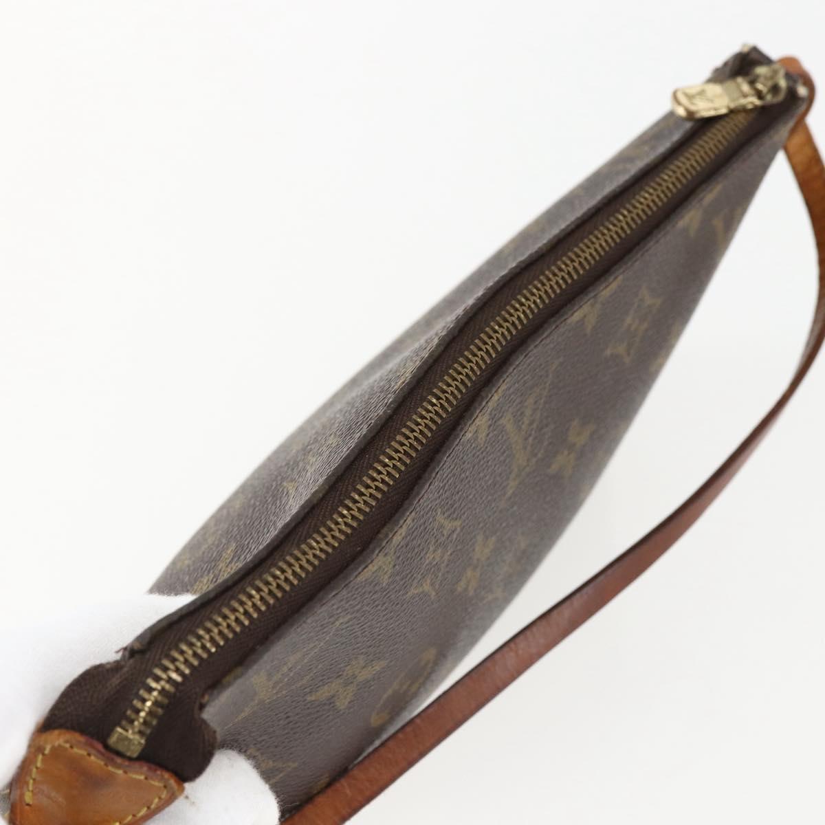 LOUIS VUITTON Monogram Pochette Accessoires Pouch M51980 LV Auth 140577