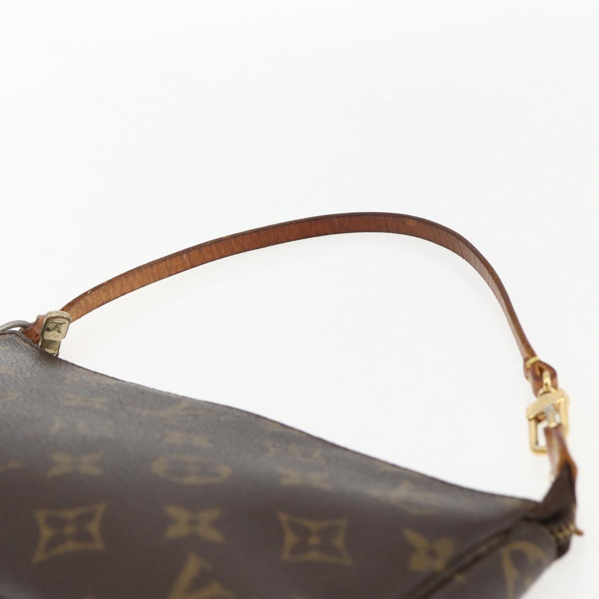 LOUIS VUITTON Monogram Pochette Accessoires Pouch M51980 LV Auth 140577