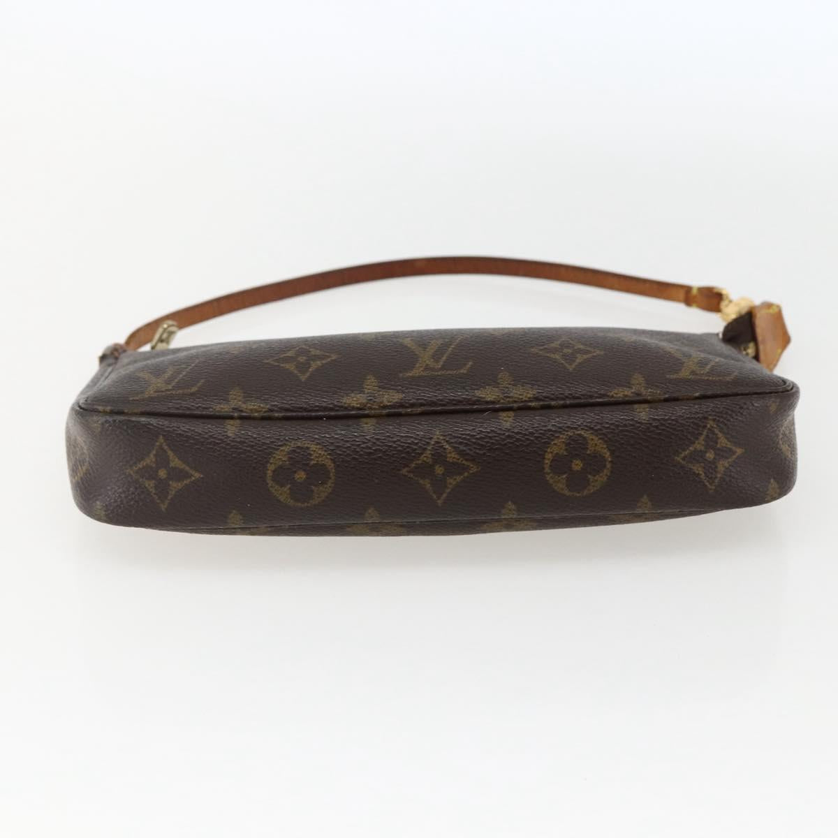 LOUIS VUITTON Monogram Pochette Accessoires Pouch M51980 LV Auth 140577