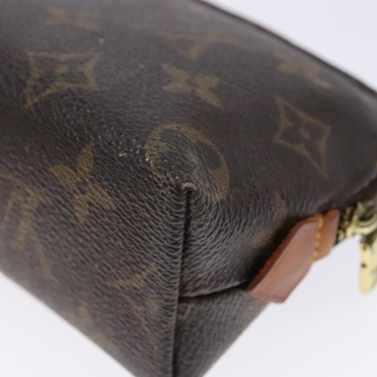 LOUIS VUITTON Monogram Pochette Cosmetic PM Pouch M43998 LV Auth 140579