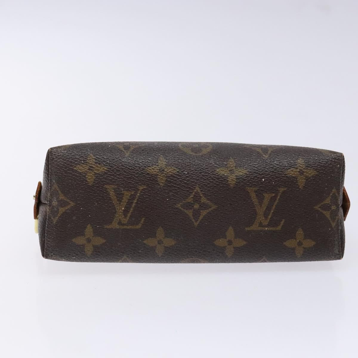LOUIS VUITTON Monogram Pochette Cosmetic PM Pouch M43998 LV Auth 140579
