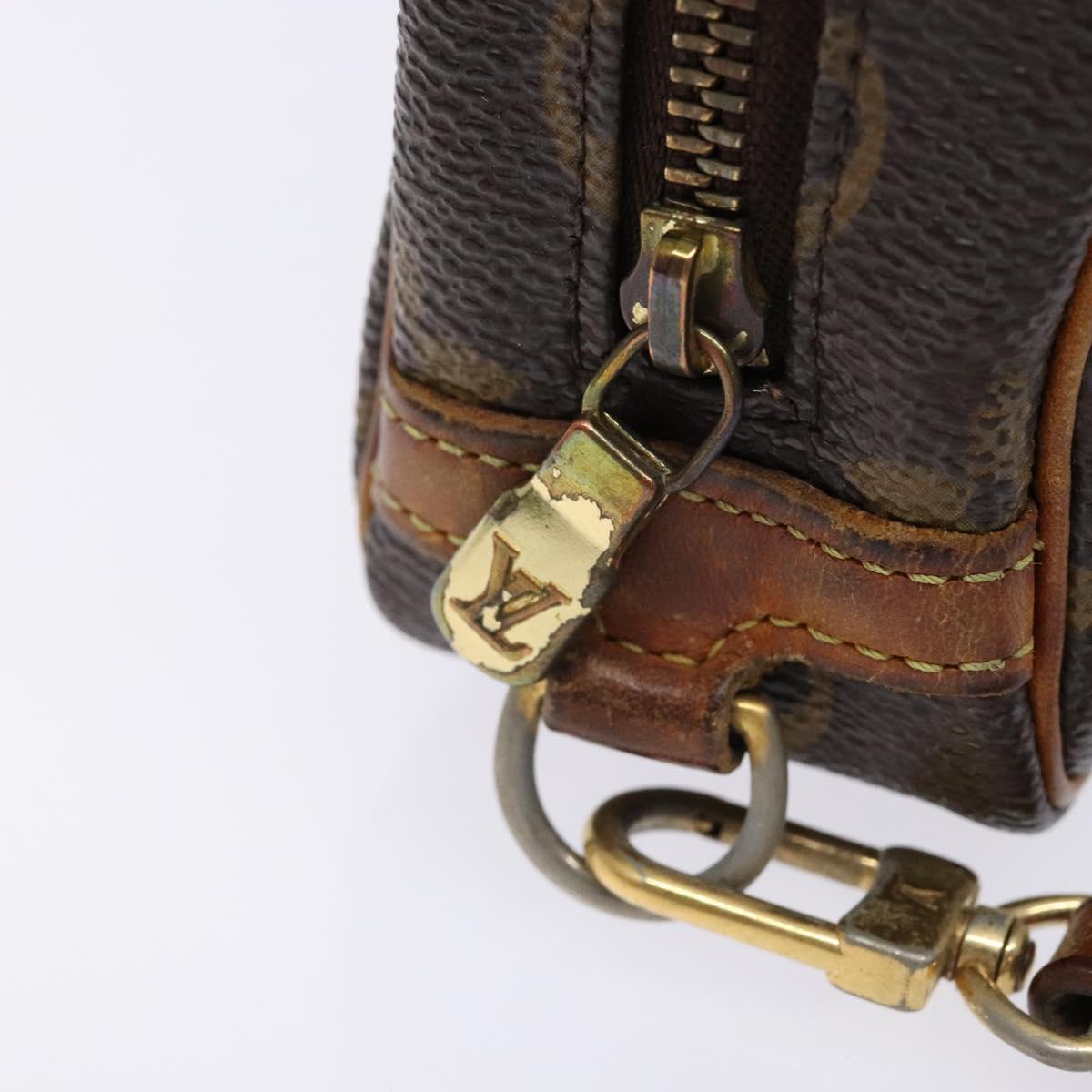 LOUIS VUITTON Monogram Trousse Wapity Pouch M58030 LV Auth 140581