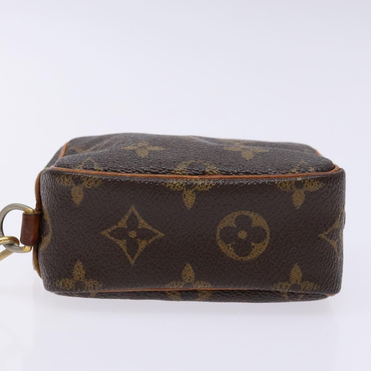LOUIS VUITTON Monogram Trousse Wapity Pouch M58030 LV Auth 140581