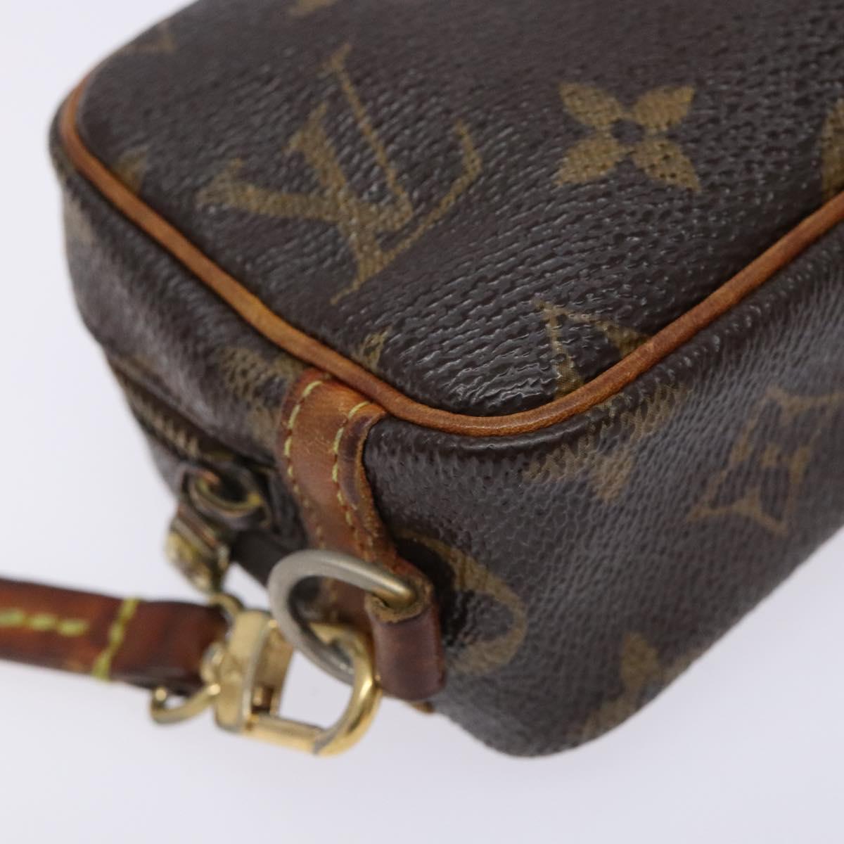 LOUIS VUITTON Monogram Trousse Wapity Pouch M58030 LV Auth 140581