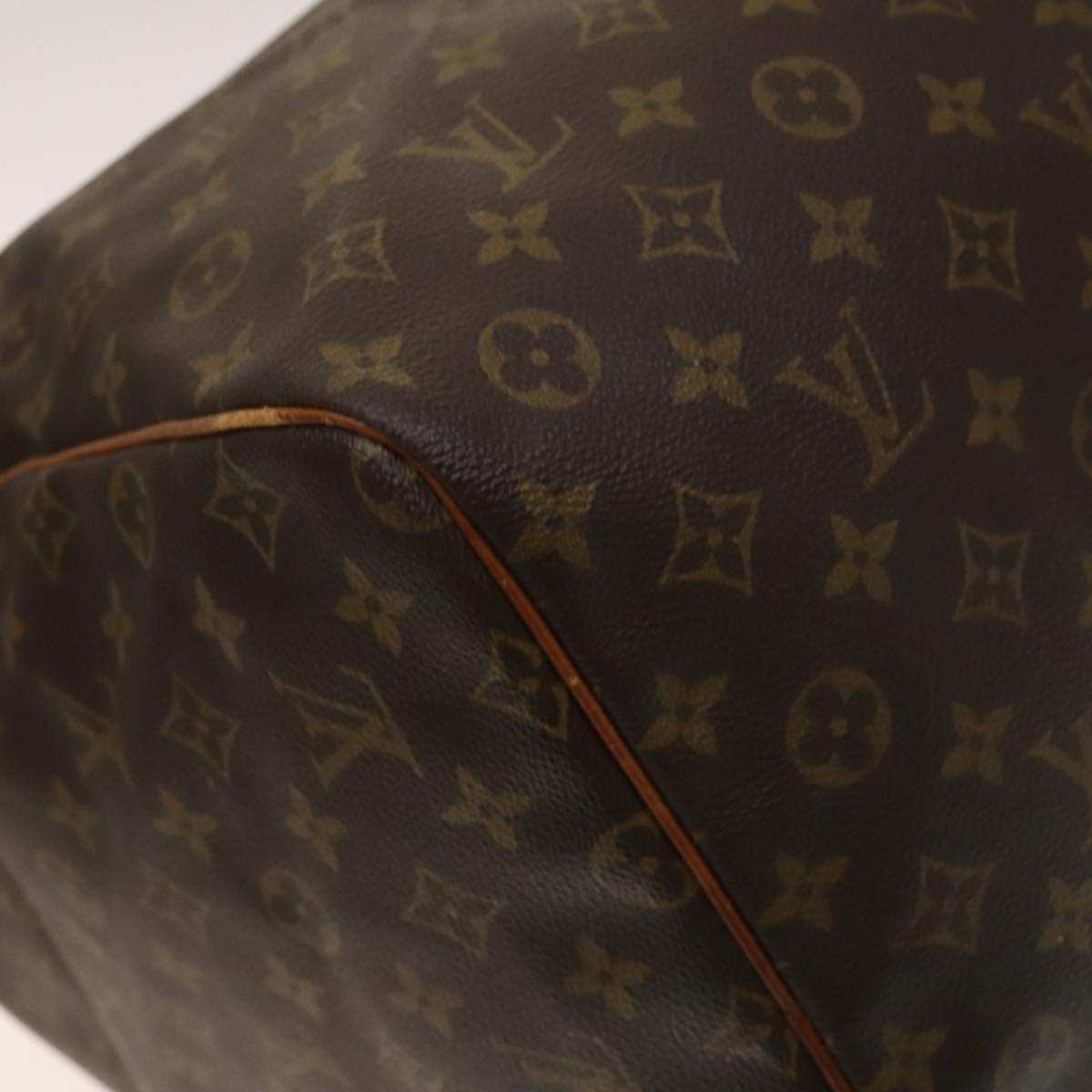 LOUIS VUITTON Monogram Keepall 60 Boston Bag M41422 LV Auth 140594