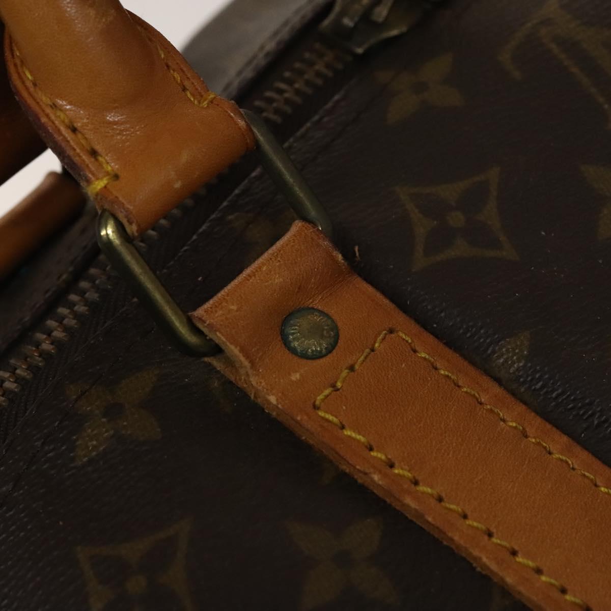 LOUIS VUITTON Monogram Keepall 60 Boston Bag M41422 LV Auth 140594