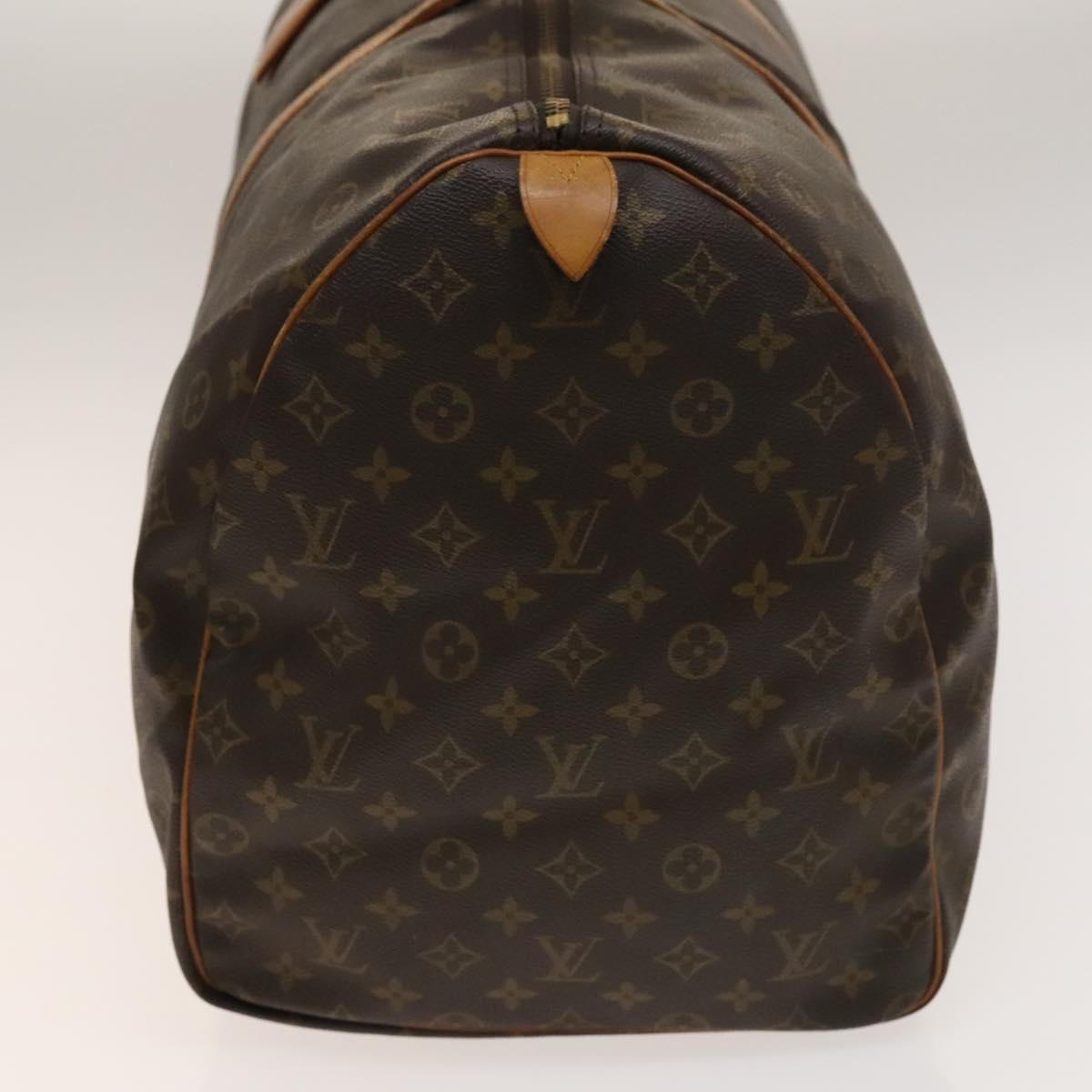 LOUIS VUITTON Monogram Keepall 60 Boston Bag M41422 LV Auth 140594