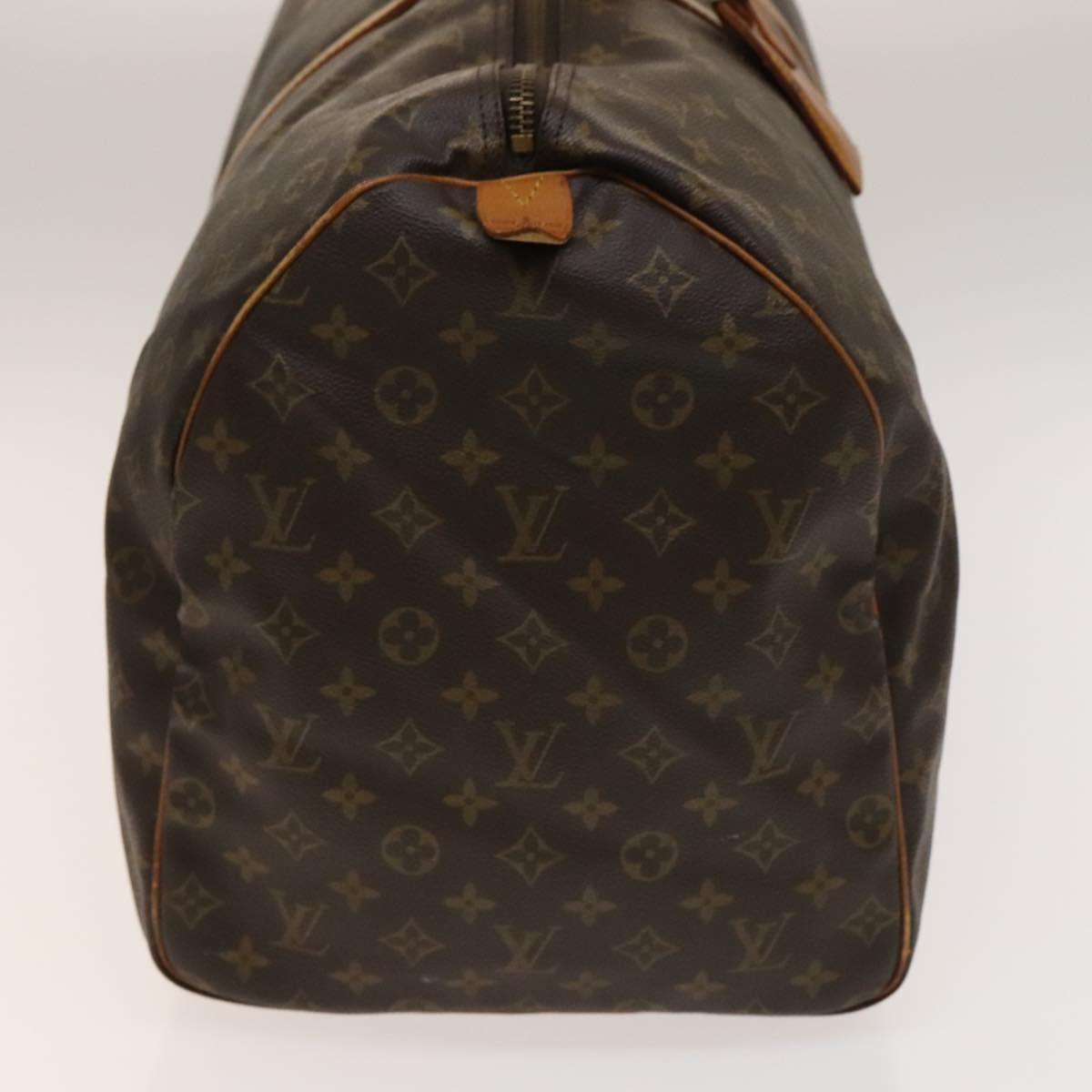 LOUIS VUITTON Monogram Keepall 60 Boston Bag M41422 LV Auth 140594