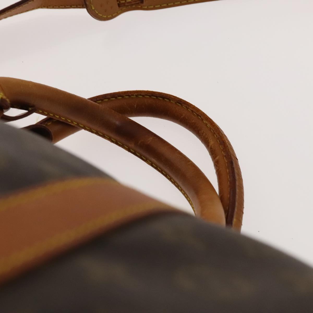 LOUIS VUITTON Monogram Keepall Bandouliere 60 Boston Bag M41412 LV Auth 140595