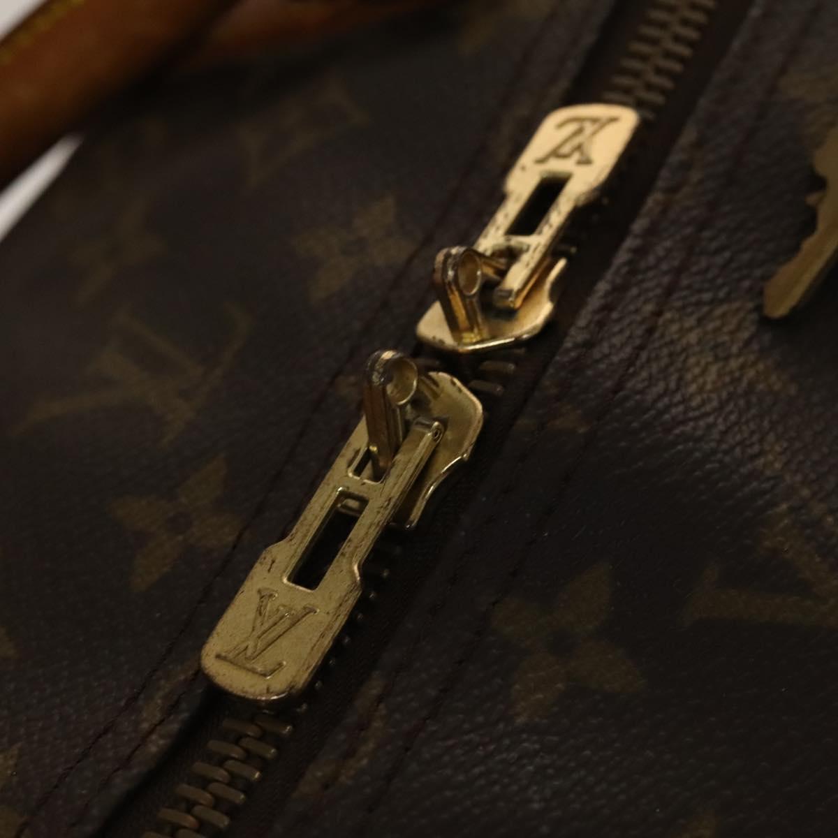 LOUIS VUITTON Monogram Keepall Bandouliere 60 Boston Bag M41412 LV Auth 140595