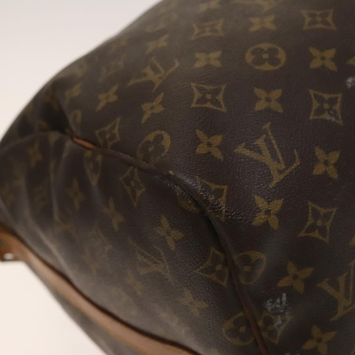 LOUIS VUITTON Monogram Keepall Bandouliere 55 Boston Bag M41414 LV Auth 140596