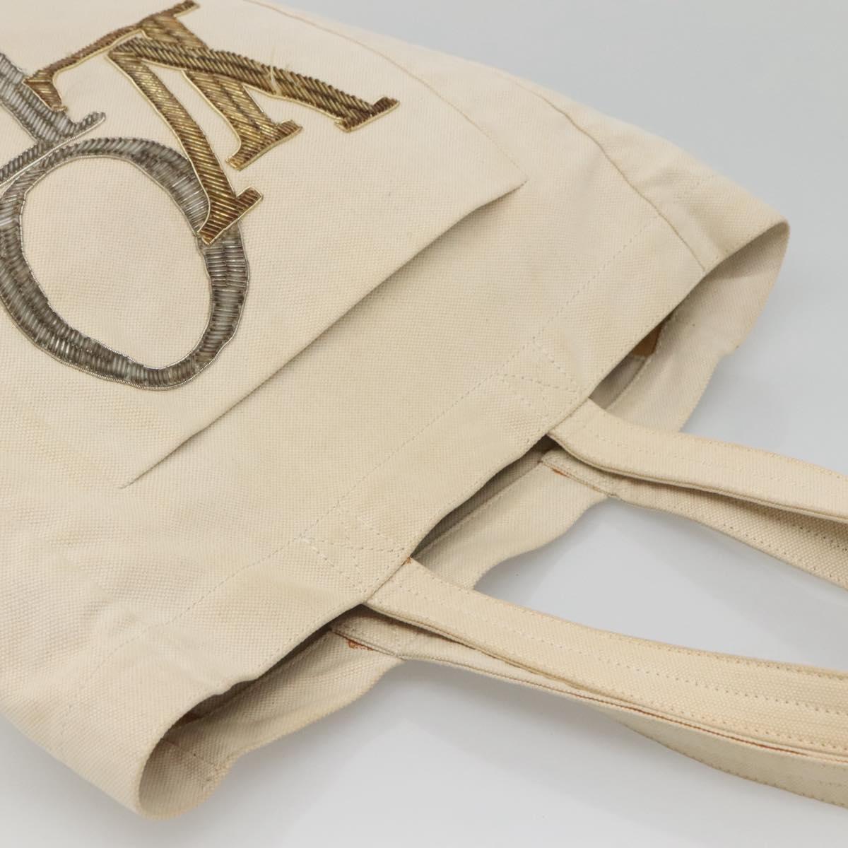 LOUIS VUITTON That's Love Tote MM Tote Bag Beige M95388 LV Auth 140602